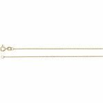 14 Karat Gold 1mm Bead Chain