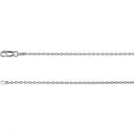 14 Karat Gold 1.5mm Diamond-Cut Cable Chain