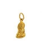 22 Karat Gold Buddha Charm