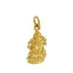 22 Karat Gold Ganesh Charm