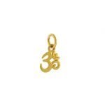 22 Karat Gold Om Charm