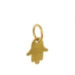 22 Karat Gold Small Hamsa Charm