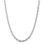 Sterling Silver Bevel Cable Chain 5mm
