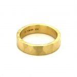 22 Karat Gold Hammered Ring