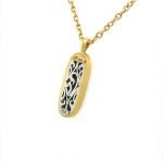 22 Karat Gold and Platinum Australian Opal and Sapphire Necklace