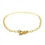 22 Karat Gold Small Links Bracelet