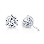 Platinum Diamond Stud Earrings