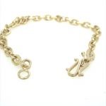 14 Karat Yellow Gold Links Bracelet