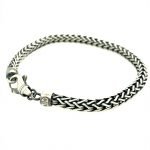 Sterling Silver Franco Chain Bracelet