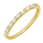 14k Yellow Gold Diamond Ring