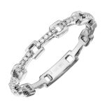 14k White Gold Diamond Ring