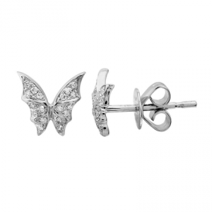 14k 2mm Square Tube Hoop Earrings