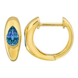 14 Karat Rose Gold 9 Bezel Set Diamond Ring