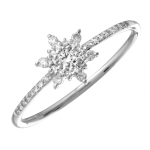 14k White Gold Diamond Ring