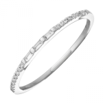 14k White Gold Diamond Ring