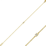 14k Yellow Gold Diamond Bracelet