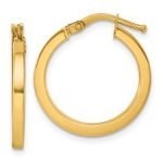 14KY Gold Hoop Earrings