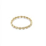 14KY Gold Flower Stacking Ring