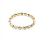 14KY Gold Flower Stacking Ring