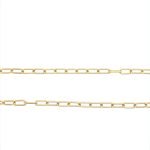 22K Gold Handmade Link Chain Necklace