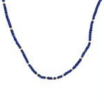 22K Gold & Lapis Beads Necklace
