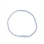 14KW Gold Diamond and Sapphire Bracelet