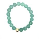 Stretch Bracelet with Jade Beads