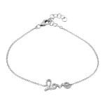 14k White Gold Diamond Bracelet