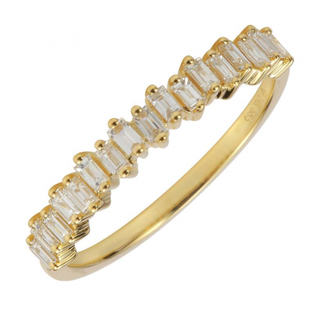 14k Yellow Gold Diamond Ring
