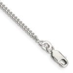 Sterling Silver 2mm Curb Chain 24″