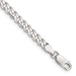 Sterling Silver 4.5mm Curb Chain 24″