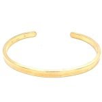 14K Yellow Gold Open Cuff Bracelet
