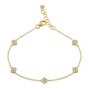 14K Mixed Stone Necklace