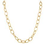 22k Oval Links Unisex Chain