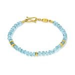 22K Gold & Appetite Beads unisex Bracelet